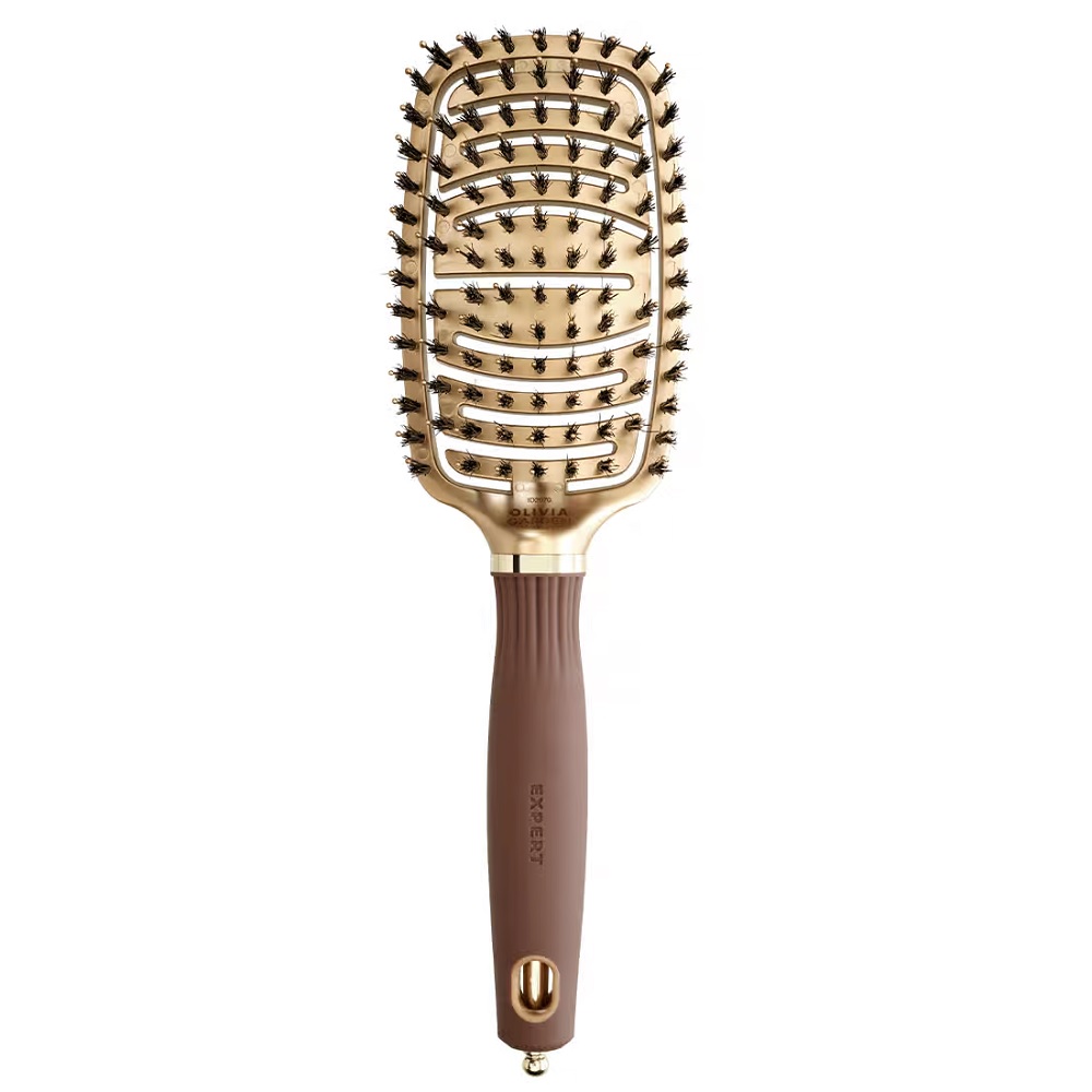 85106701712567229 Expert Care Flex termiczna szczotka do modelowania włosów Gold&Brown - obrazek 1