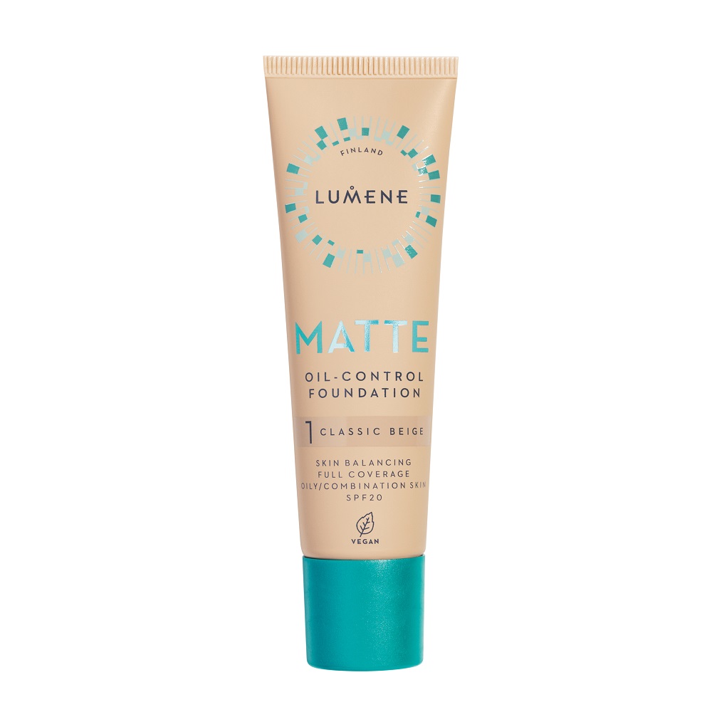 85169251748951466 Matte Oil-Control Foundation SPF20 podkład matujący do twarzy 1 Classic Beige 30ml - obrazek 1