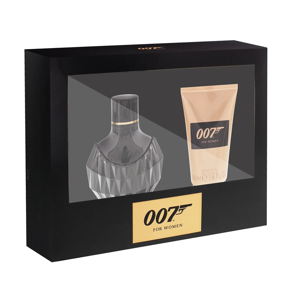 8533331640588380 007 for Women zestaw woda perfumowana spray 30ml + żel pod prysznic 50ml - obrazek 1