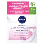 24H Nawilżenia odżywczy krem na dzień cera sucha i wrażliwa SPF15 50ml