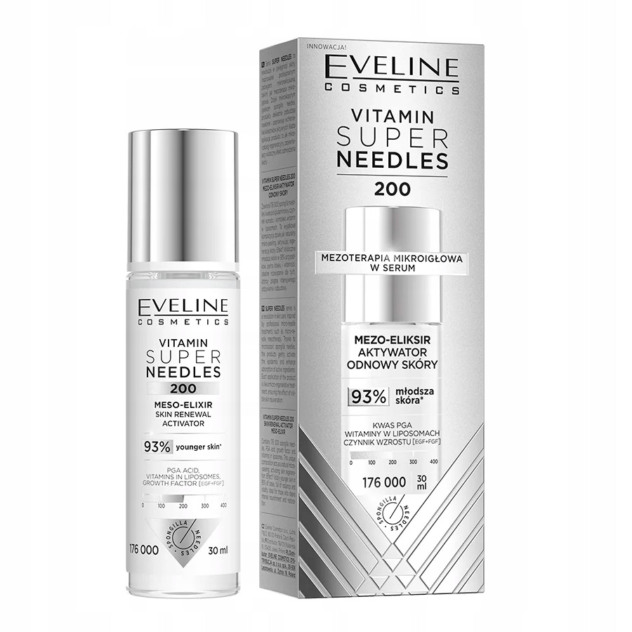 85372961749625781 Vitamin Super Needles 200 mezo-eliksir aktywator odnowy skóry 30ml - obrazek 1