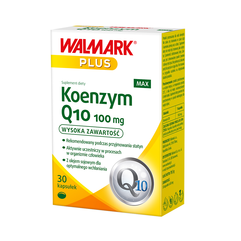 85377471755061816 Koenzym Q10 Max 100mg suplement diety 30 kapsułek - obrazek 1