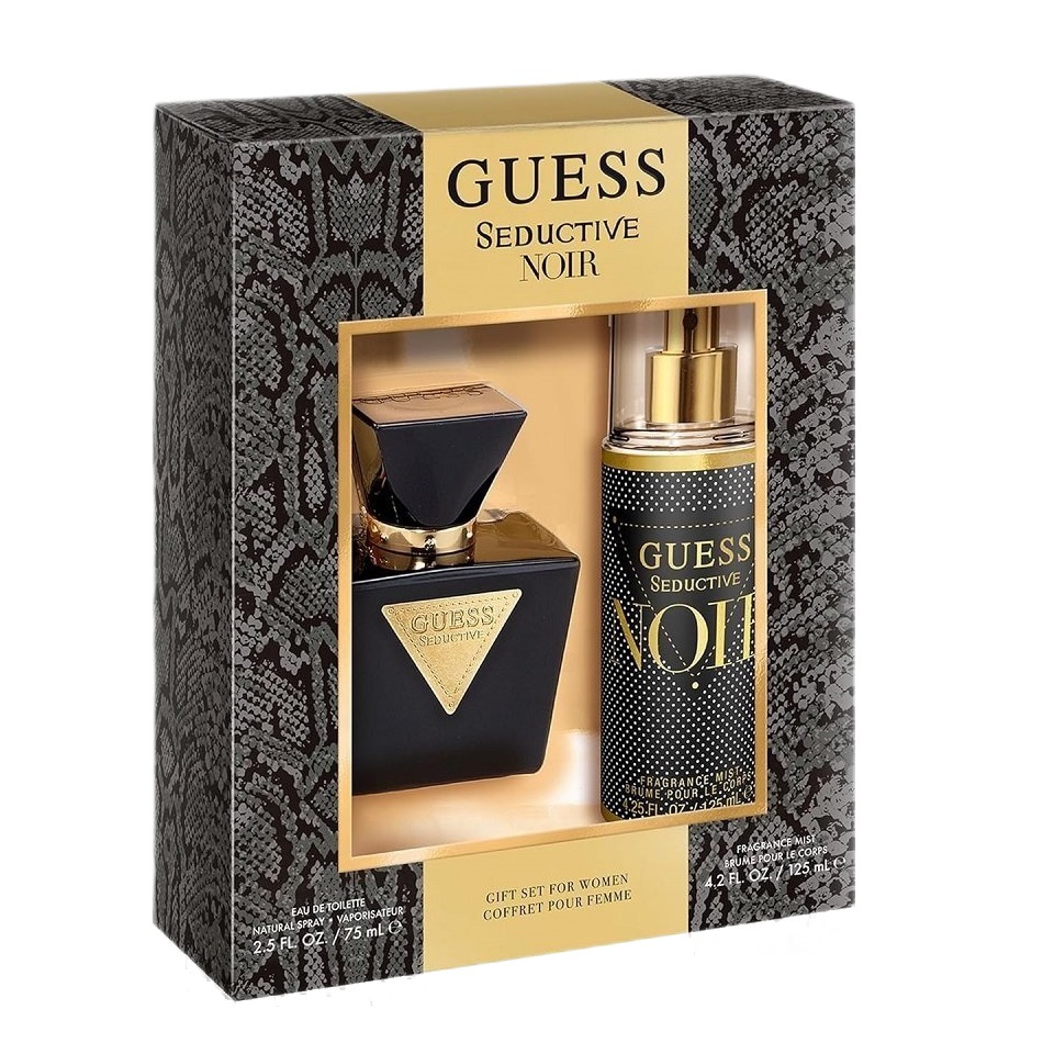 85420841761127086 Seductive Noir Women zestaw woda toaletowa spray 75ml + mgiełka do ciała 125ml - obrazek 1