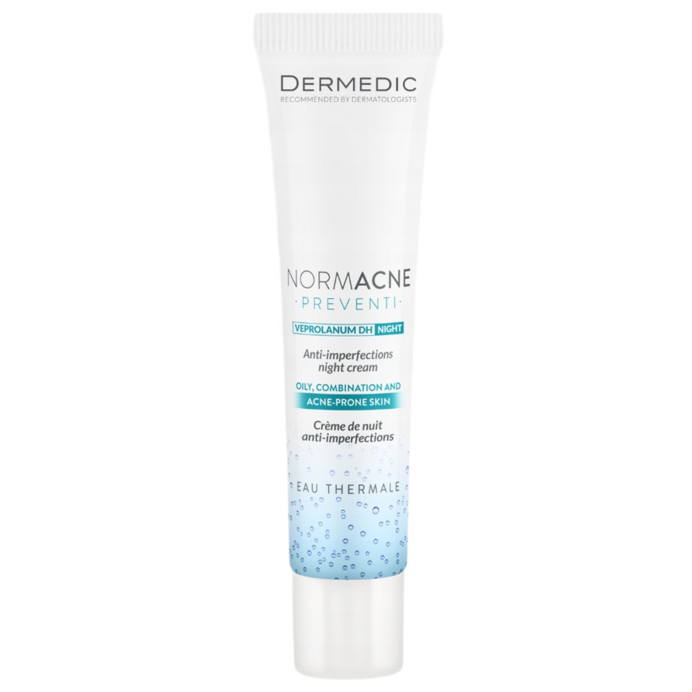 85435671778076095 Normacne krem niwelujący niedoskonałości na noc 40ml - obrazek 1