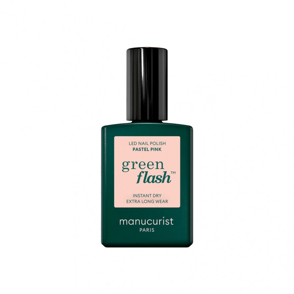 85438451768223828 Green Flash Nail Polish lakier do paznokci Pastel Pink 15ml - obrazek 1