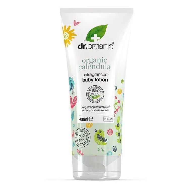 85460191693987619 Calendula Unfragranced Body Lotion bezzapachowy delikatny balsam dla dzieci 200ml - obrazek 1