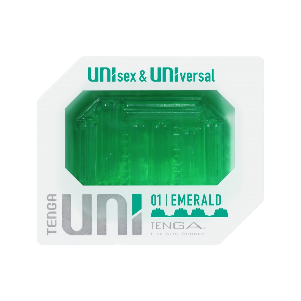 85463091709282473 Uni Emerald uniwersalna nakładka masturbująca - obrazek 1
