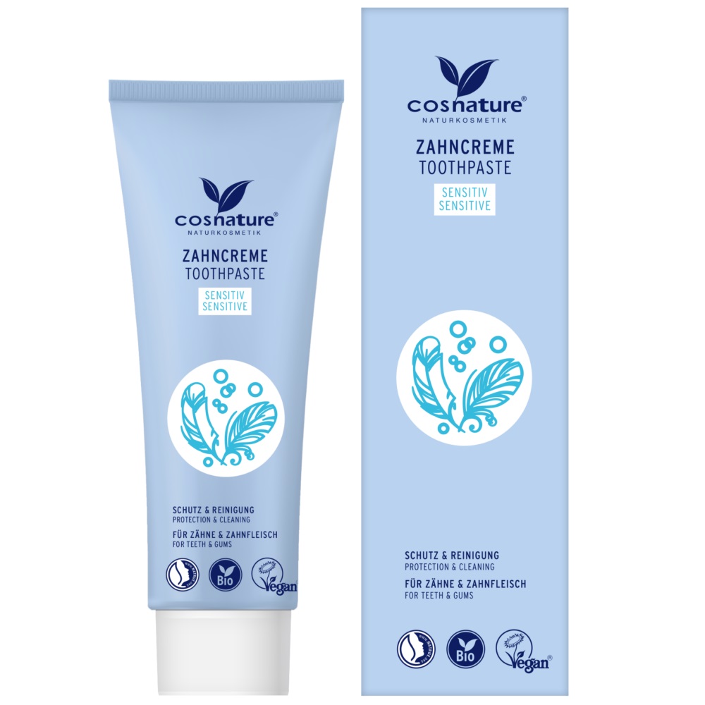 85485631751606535 Toothpaste pasta do wrażliwych zębów z fluorem rumianek/mięta 75ml - obrazek 1
