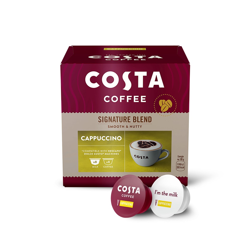 85575841666871631 Signature Blend Cappuccino kawa w kapsułkach 16szt. - obrazek 1