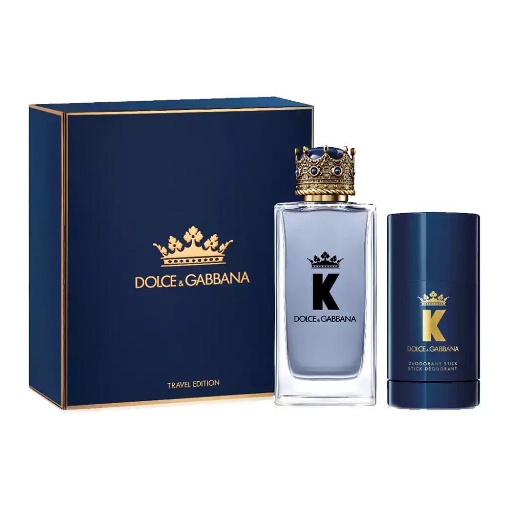 85593101693595157 K by Dolce & Gabbana zestaw woda toaletowa spray 100ml + dezodorant sztyft 75g - obrazek 1