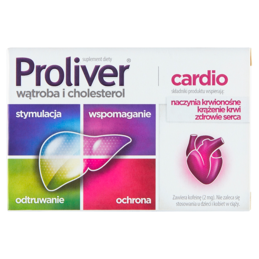 85656271678104708 Cardio suplement diety wspomagający pracę wątroby 30 tabletek - obrazek 1