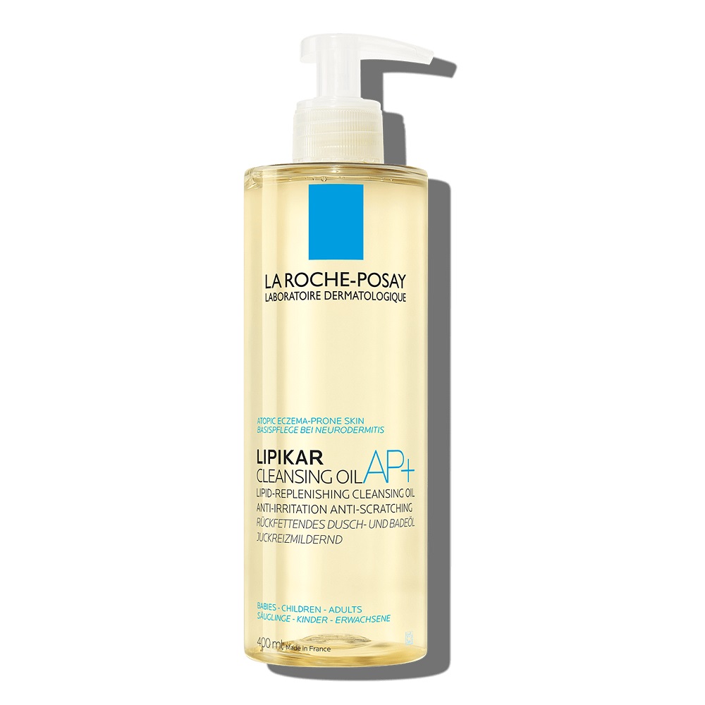 8569251708590328 Lipikar Cleansing Oil AP+ olejek do mycia przeciw podrażnieniom 400ml - obrazek 1
