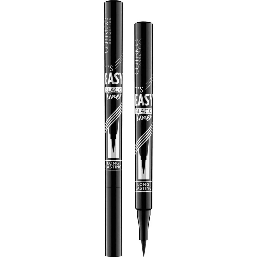8569771618990957 It's Easy Black Liner długotrwały eyeliner w pisaku 010 Blackest Black 1ml - obrazek 1