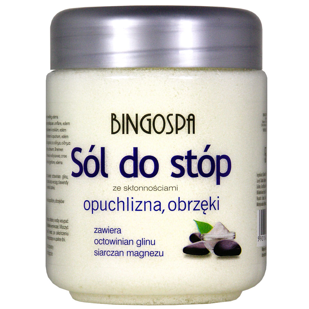85706981701090368 Sól do stóp ze skłonnościami do opuchlizny i obrzęków 550g - obrazek 1