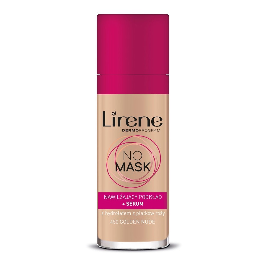 85758441650618357 No Mask nawilżający podkład + serum 450 Golden Nude 30ml - obrazek 1