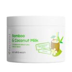 Piankowy peeling o zapachu bambusa i mleka kokosowego 180ml