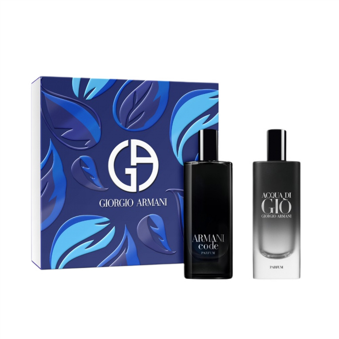 85796131765280597 The Signature Duo zestaw Armani Code perfumy spray 15ml + Acqua Di Gio perfumy spray 15ml - obrazek 1
