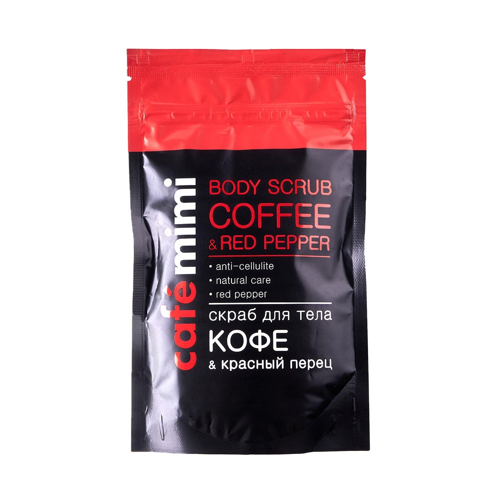8580451646737262 Body Scrub peeling do ciała Kawa i Czerwony Pieprz 150g - obrazek 1