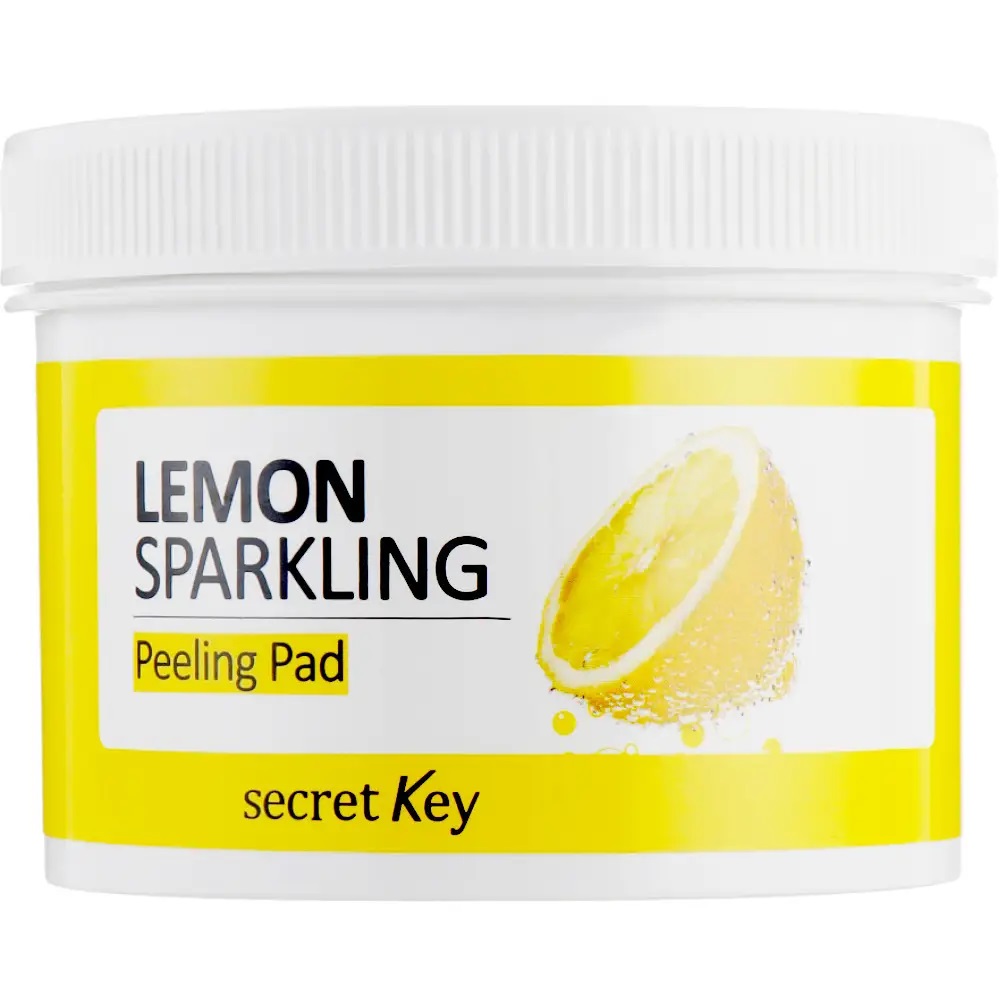 85806321662566930 Lemon Sparkling Peeling Pad dwustronne peelingujące płatki kosmetyczne 70szt. - obrazek 1