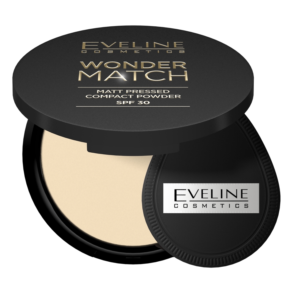 85818091712215912 Wonder Match matowy puder prasowany z filtrem ochronnym SPF30 01 Light Beige 8g - obrazek 1
