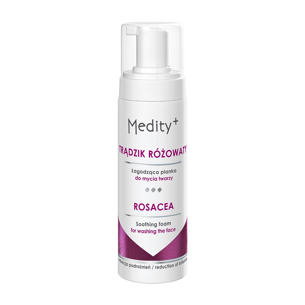 85851381757424018 Trądzik Różowaty łagodząca pianka do mycia twarzy 150ml - obrazek 1