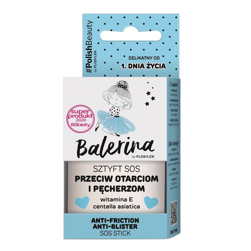 85881021713871010 Balerina sztyft SOS przeciw otarciom i pęcherzom 20g - obrazek 1