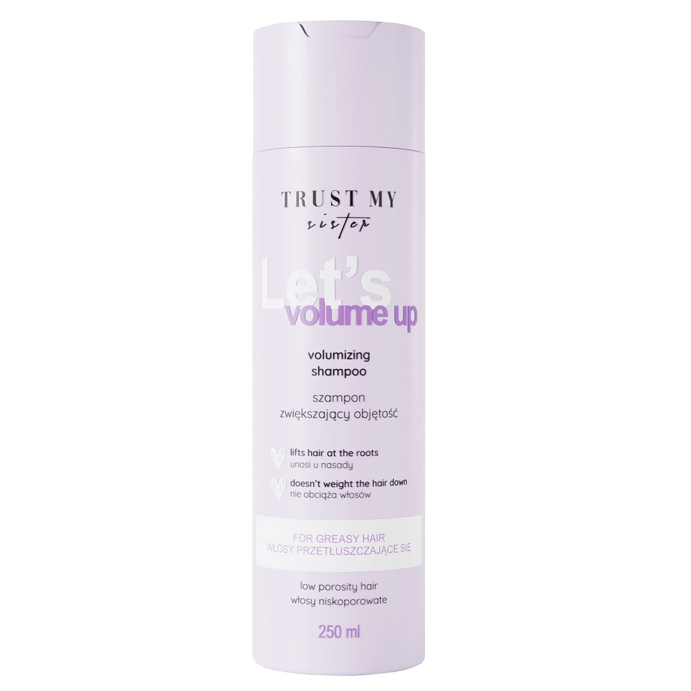85999261721996445 Let's Volume Up szampon do włosów niskoporowatych zwiększający objętość 250ml - obrazek 1
