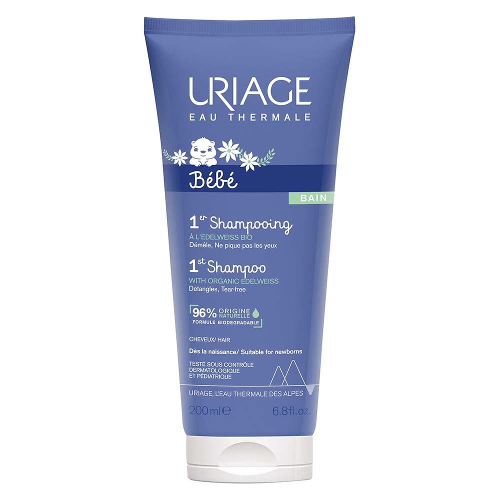 86005471661335416 Bebe 1st Shampoo bardzo łagodny szampon niezawierający mydła 200ml - obrazek 1