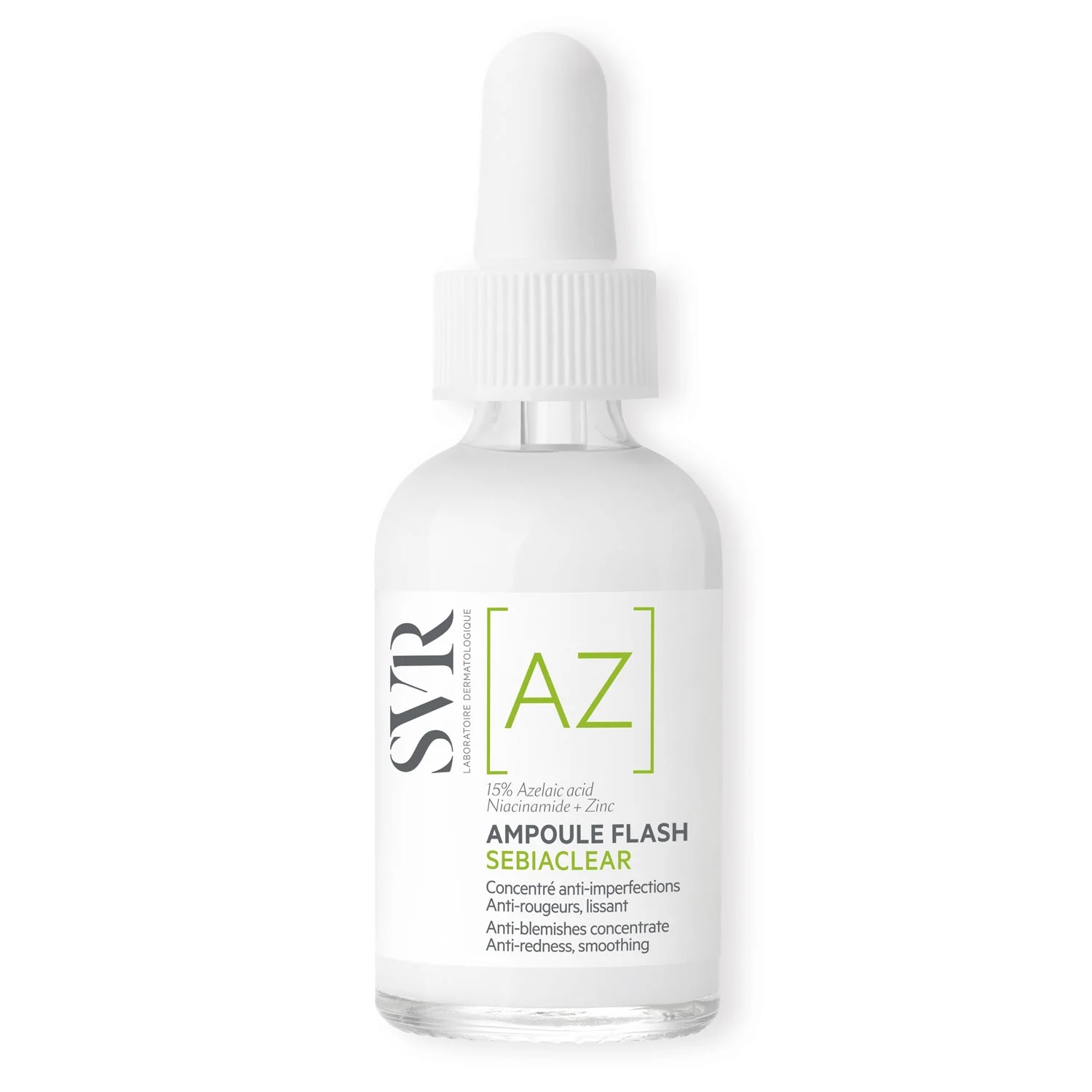 86121331680867593 Sebiaclear Ampule Flash koncentrat wygładzający korygujący niedoskonałości i zaczerwienienia 30ml - obrazek 1