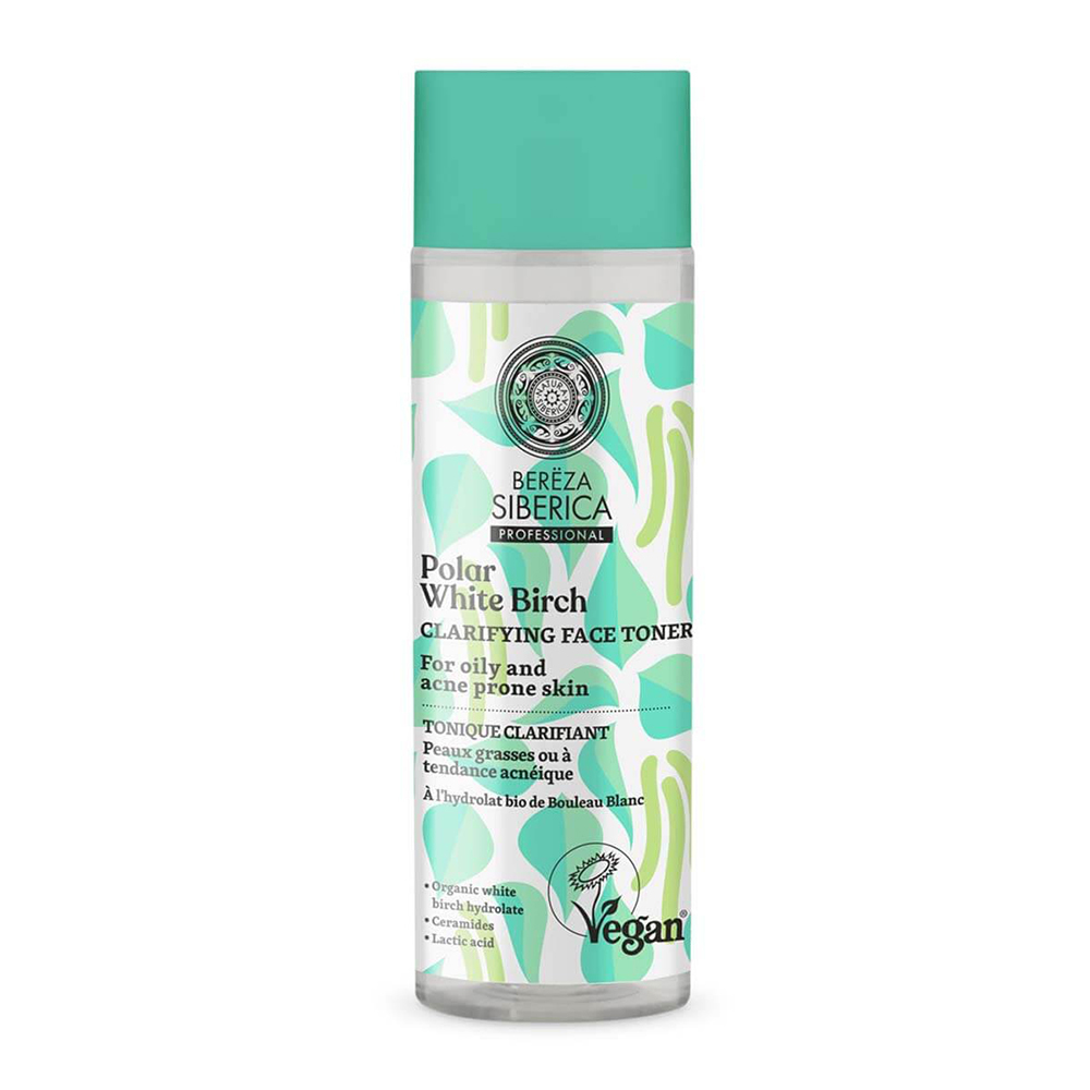 86144691660294256 Bereza Siberica wegański oczyszczający tonik do skóry tłustej oraz z tendencją do powstawania trądziku 200ml - obrazek 1