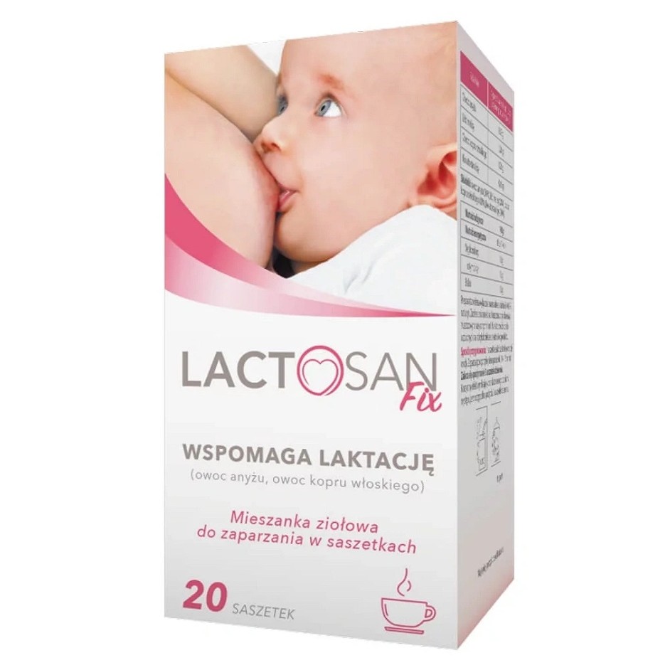 86289961764080259 Fix mieszanka ziołowa wspomagająca laktację suplement diety 20 saszetek - obrazek 1