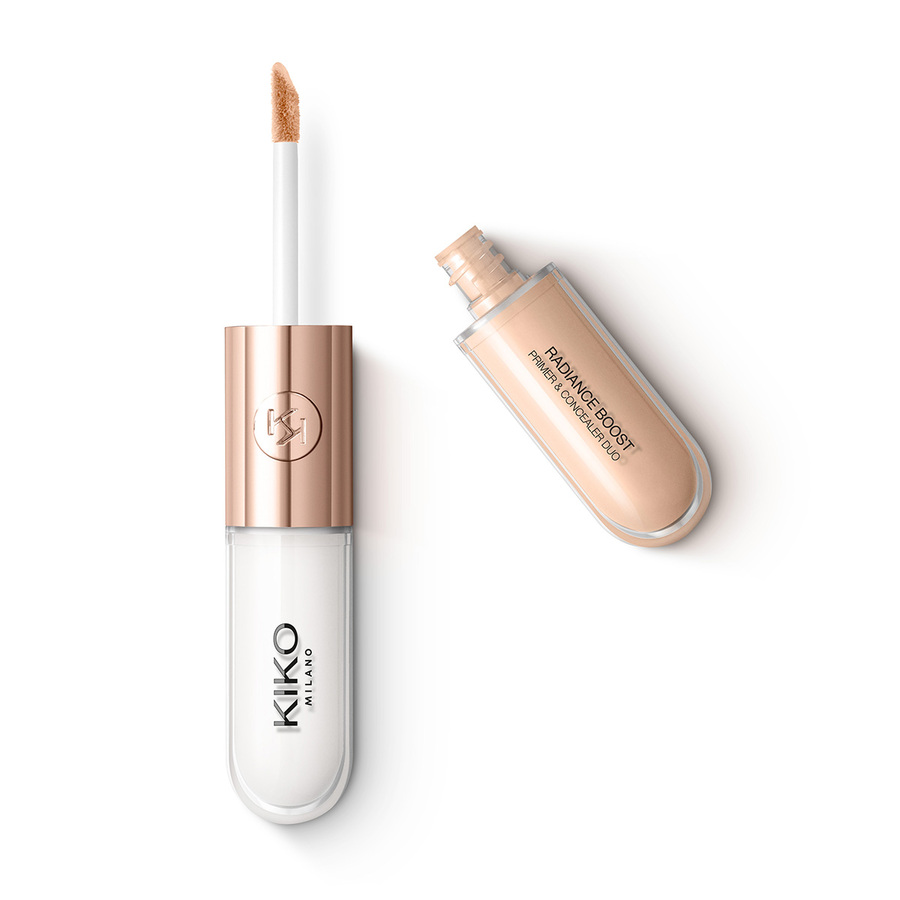 KM000000171004B Radiance Boost Primer & Concealer Duo primer i korektor pod oczy dwa w jednym 04 Light Honey 9ml - obrazek 1