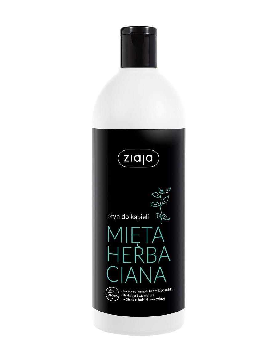 86339301614935525 Vegan płyn do kąpieli Mięta Herbaciana 500ml - obrazek 1