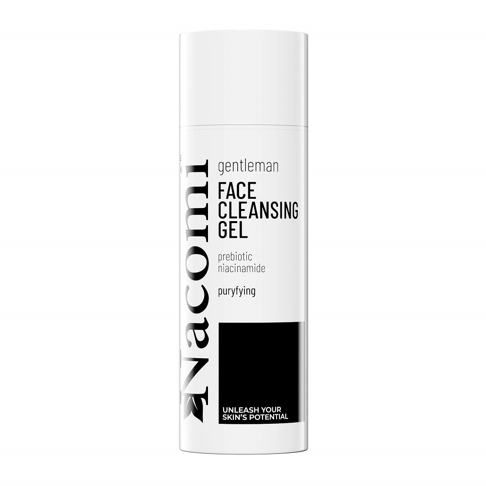 86542391709276657 Gentleman prebiotyczny żel do mycia twarzy z niacynamidem 140ml - obrazek 1