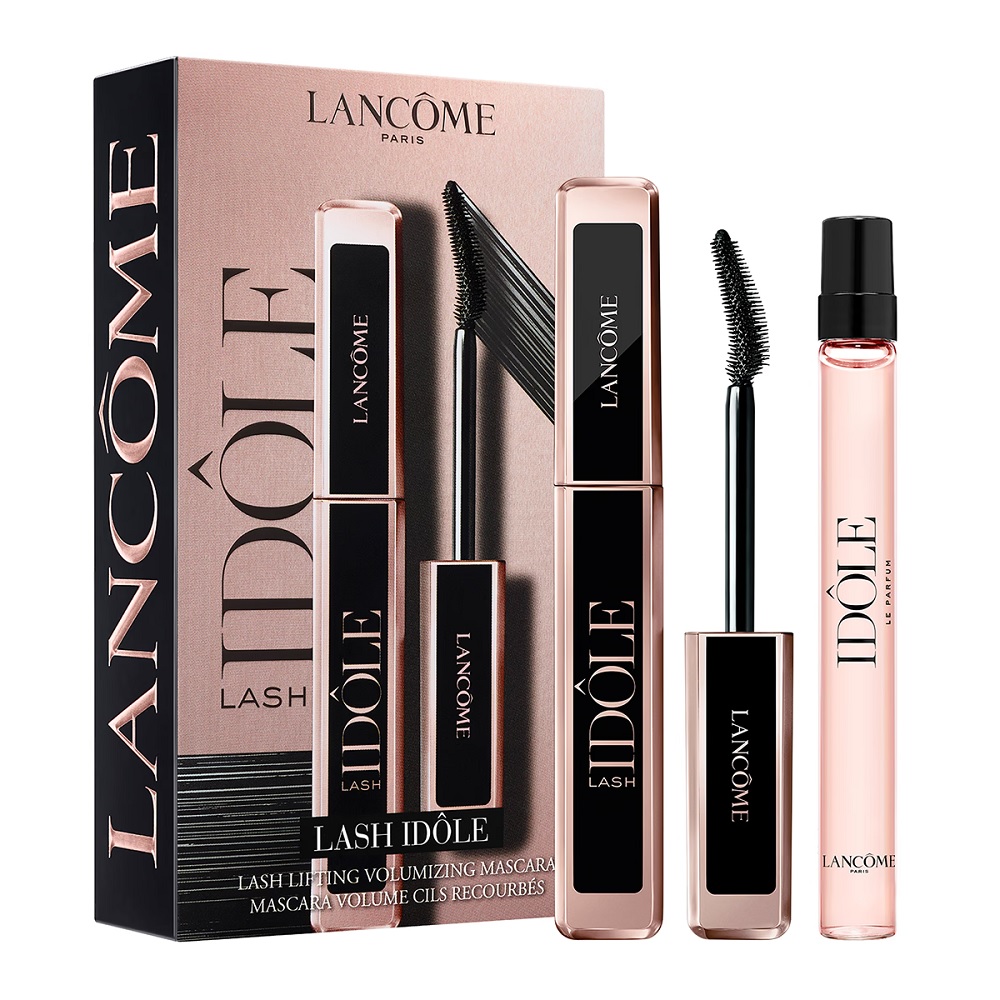 8654951694406003 Lash Idole Mascara Gift Set zestaw tusz do rzęs 01 Glossy Black 8ml + woda perfumowana spray 10ml - obrazek 1