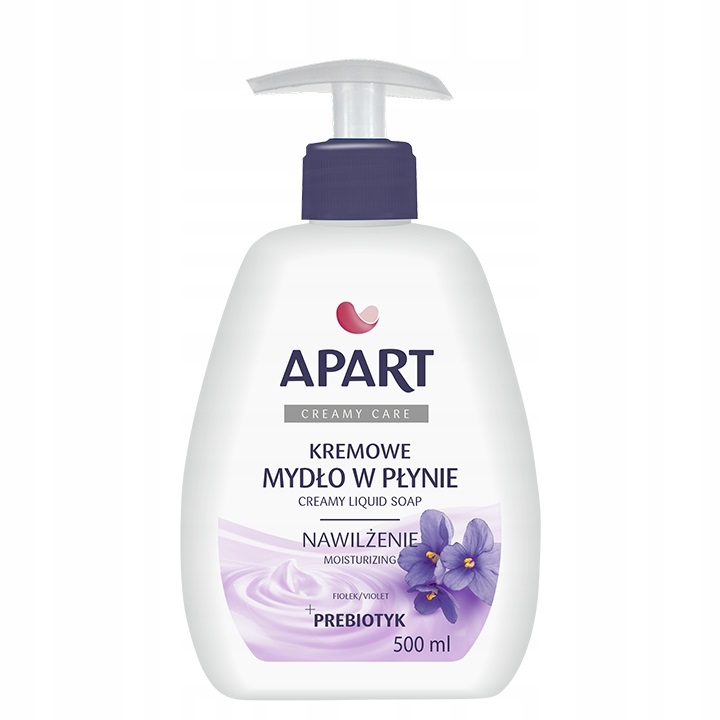 86572121677059574 Creamy Care kremowe mydło w płynie Fiołek 500ml - obrazek 1