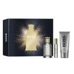 Boss Bottled zestaw woda perfumowana spray 100ml + woda perfumowana spray 10ml + żel pod prysznic 100ml