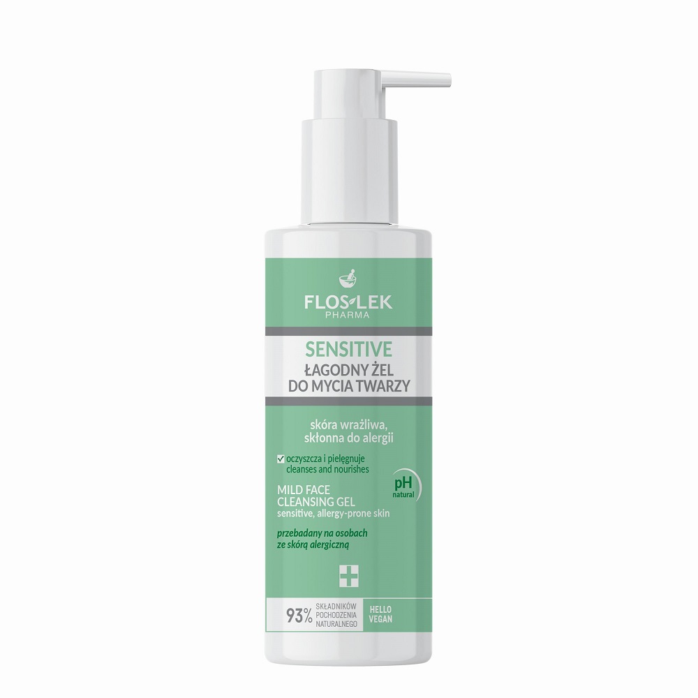 Smarty Mockup Sensitive łagodny żel do mycia twarzy do skóry wrażliwej 175ml - obrazek 1