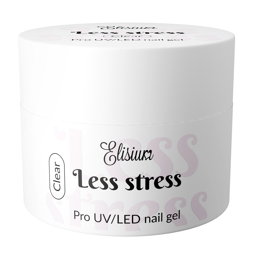 86765171698641597 Less Stress Builder Gel żel budujący Clear 40ml - obrazek 1