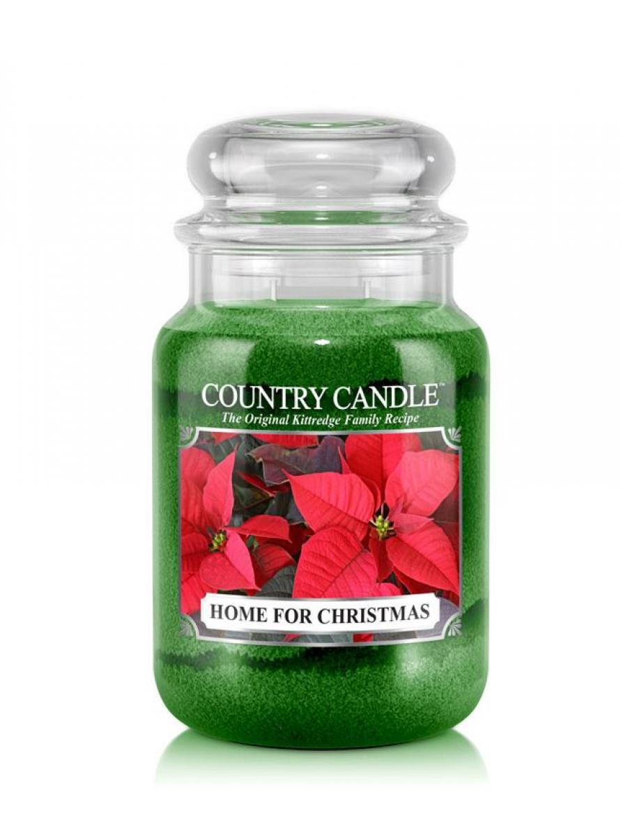 86824181603084734 Duża świeca zapachowa z dwoma knotami Home For Christmas 652g - obrazek 1