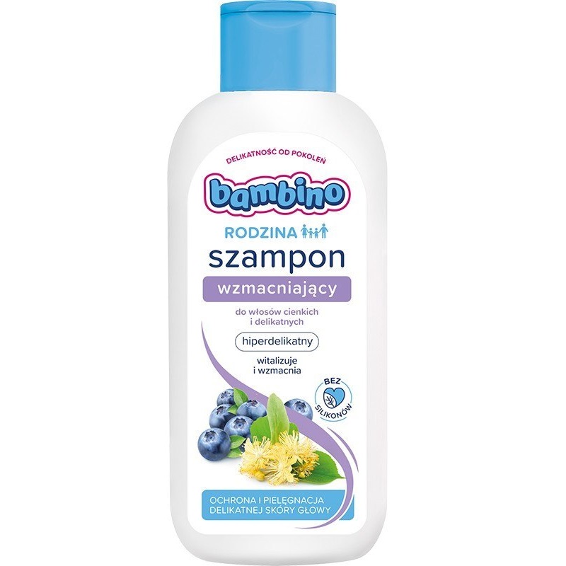 86842221648795347 Rodzina szampon wzmacniający do włosów cienkich i delikatnych 400ml - obrazek 1
