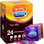 Durex prezerwatywy Fun Mix lateksowe 24 szt