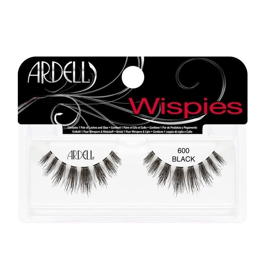 86970441740135775 Wispies sztuczne rzęsy 600 Black - obrazek 1