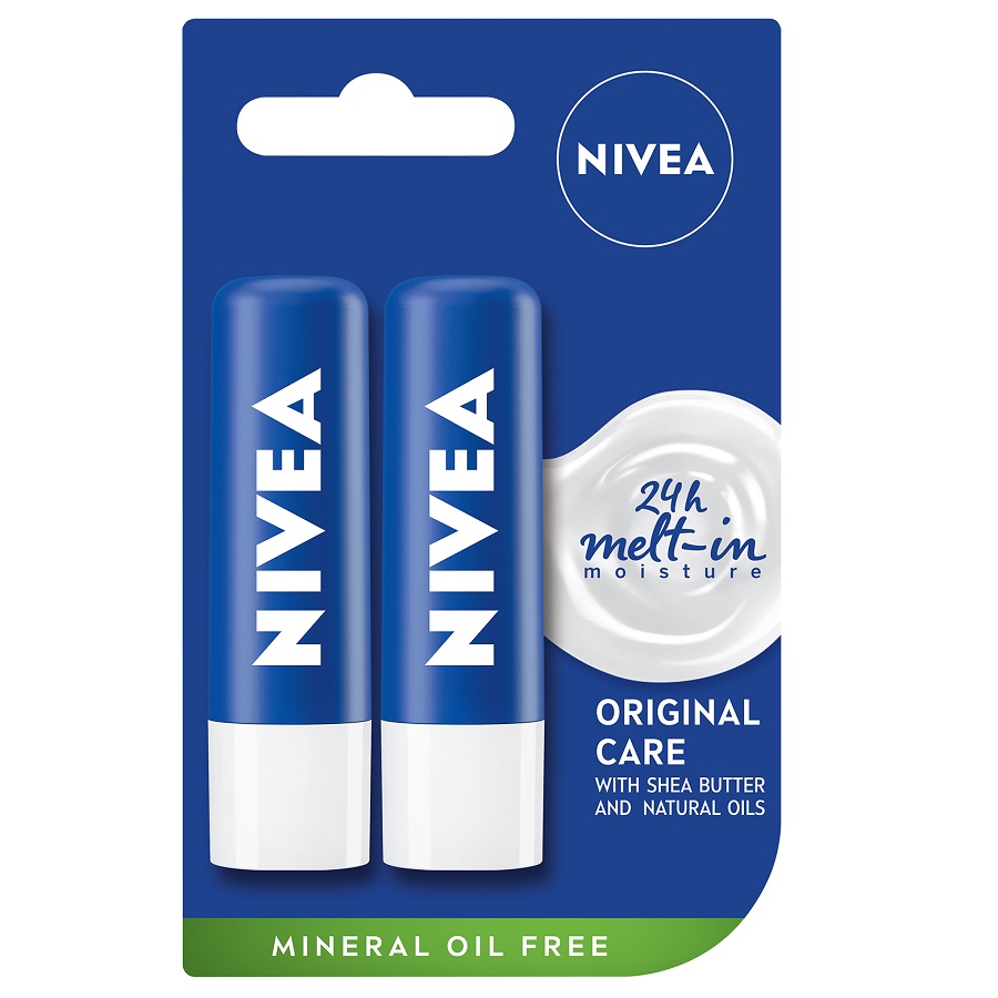 86970791662456679 Original Care pielęgnująca pomadka do ust 2x4.8g - obrazek 1