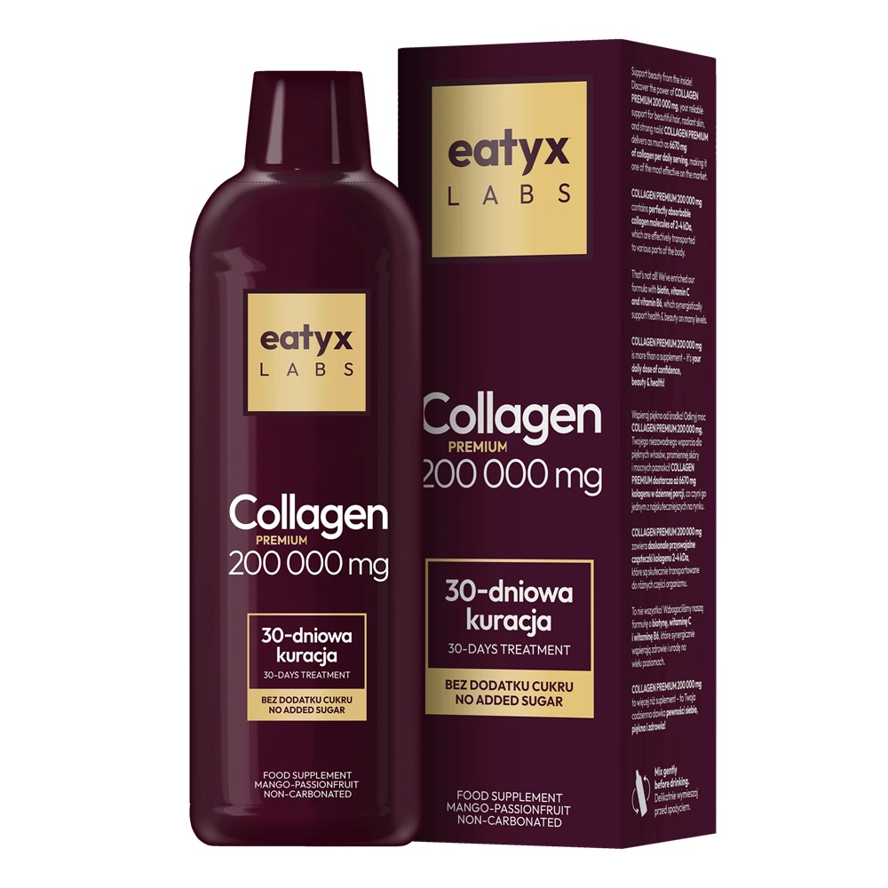 87000881764077874 Collagen Premium 200000 mg kolagen wołowy suplement diety 1000ml - obrazek 1