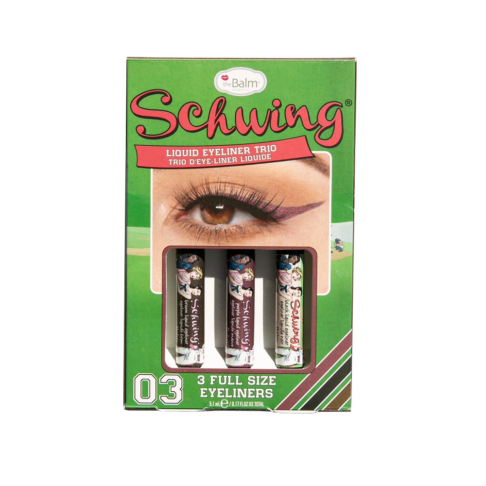 87030661687758418 Schwing Liquid Eyeliner Trio zestaw eyelinerów w płynie 3x1.7ml - obrazek 1