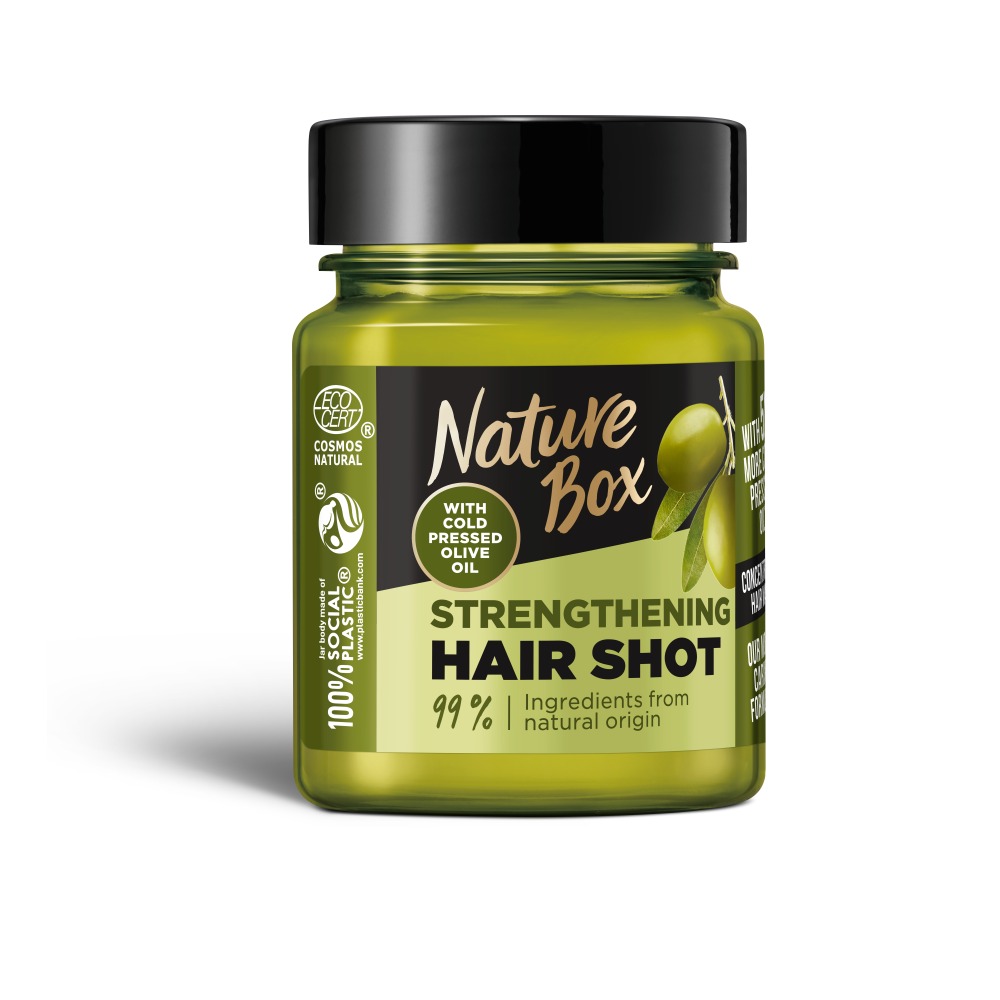 87078431642410215 Olive Oil Hair Shot wzmacniająca maska do włosów z olejem z oliwek 60ml - obrazek 1