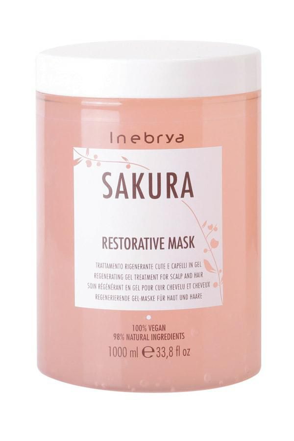 87137911602065832 Sakura Restorative Mask wzmacniająca maska do włosów 1000ml - obrazek 1