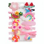 Zestaw spinek i wsuwek do włosów Pink Sugar 14szt.