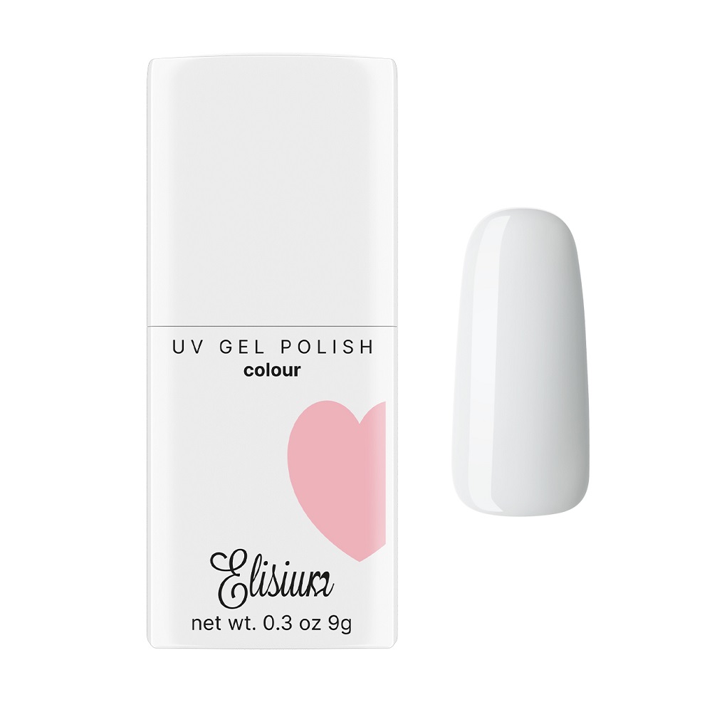 87207631773153805 Colour UV Gel Polish lakier hybrydowy 020 Snow White 9g - obrazek 1